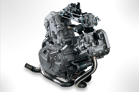 V-Twin水冷DOHC引擎
