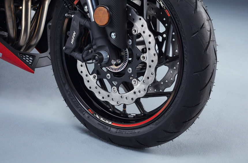 外側輪框貼(紅色單輪)