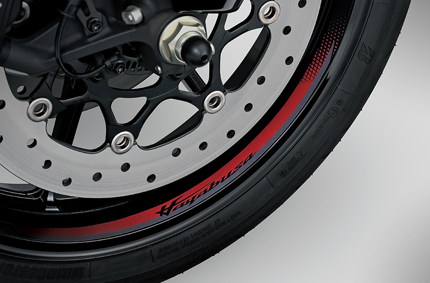 GSX1300R 輪框貼(紅)