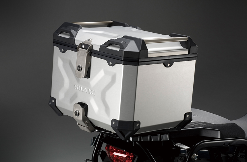 鋁製後箱(銀) 須配合底板安裝