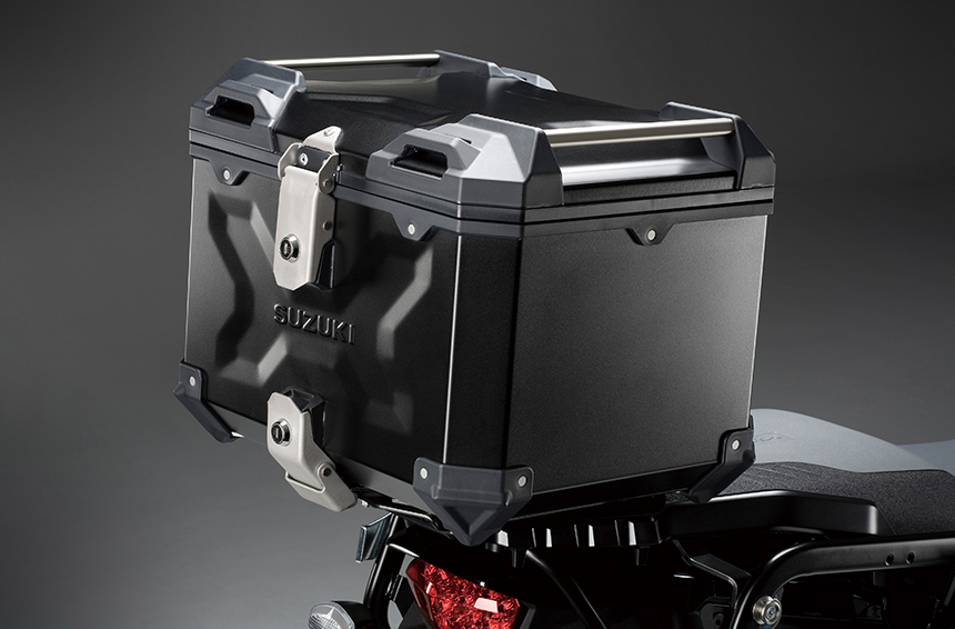 鋁製後箱(黑) 須配合底板安裝