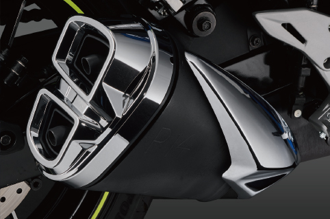 雙出口短排氣管