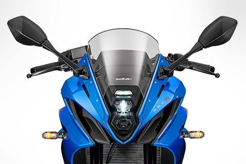 垂直堆疊六角形LED頭燈