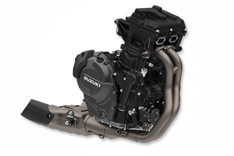 全新設計並列雙缸 776c.c.DOHC 四行程引擎