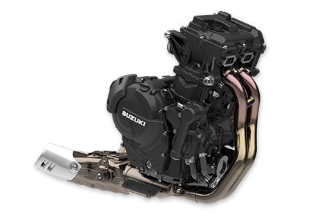 並列雙缸 776c.c.DOHC 四行程引擎