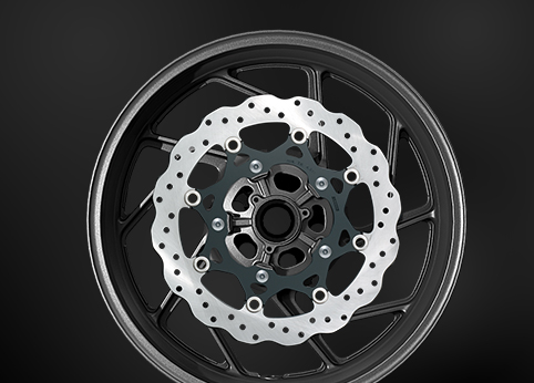 310mm 浮動式浪花碟盤