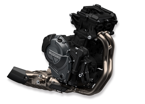 全新設計並列雙缸 776c.c.DOHC 四行程引擎