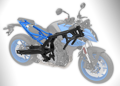 全新設計鋼管車架