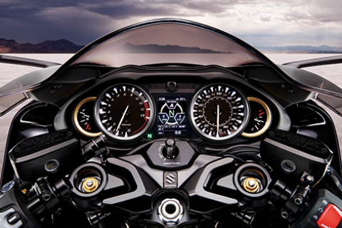 多功能儀表板整合全彩LCD顯示幕