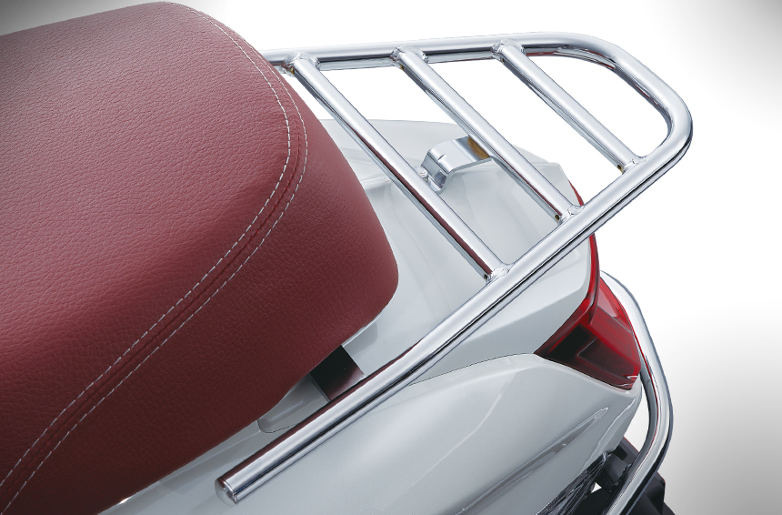 鍍鉻平坦後置物架