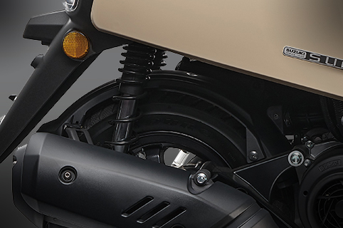 三段可調雙槍後避震