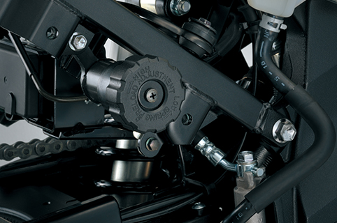 多段預載可調後避震器