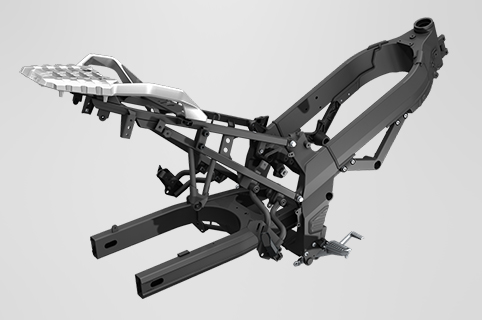 環抱式鋁合金車架